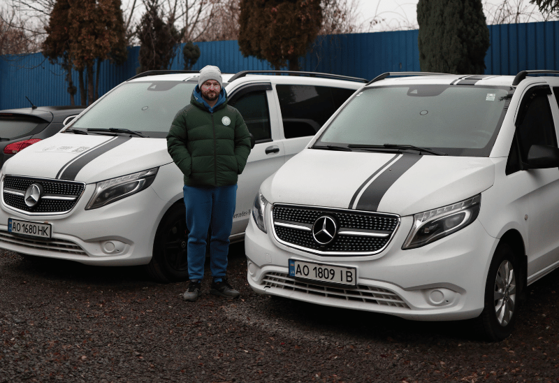 Family transportation support by Family of Christ in Ukraine